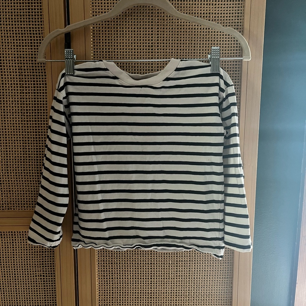H&M Toddler Long Sleeve Striped Shirt, 5T/6